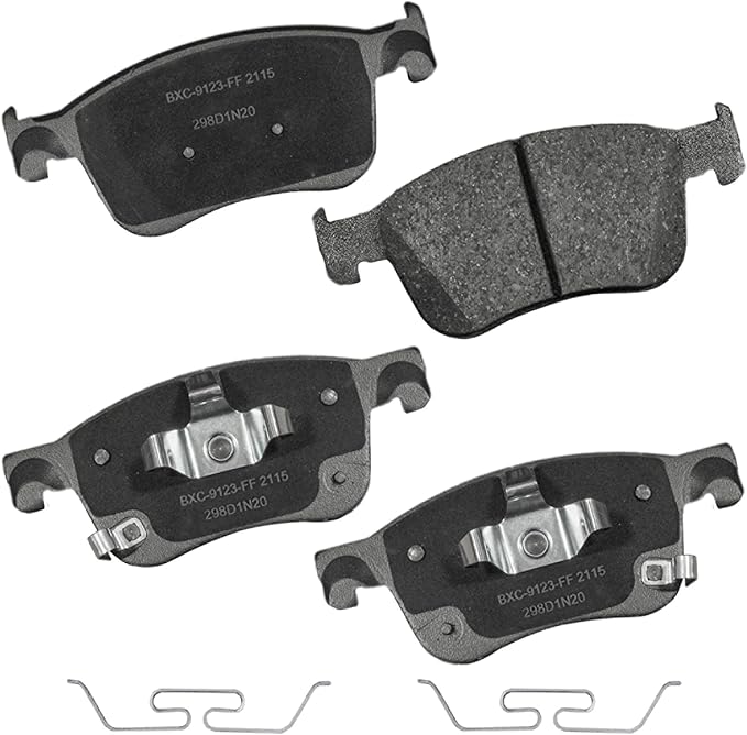 Bendix Premium SBC2115 Ceramic Front Brake Pads for Acura Integra 2024-2023, Honda Accord 2024-2018, Civic 2023-2022