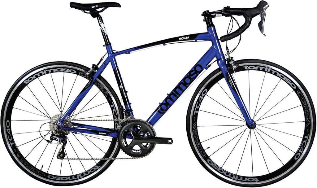 Tommaso Monza Sport Bike Performance Aluminum Road Bike Carbon Shimano Tiagra 24 Speeds Road Bicycle Men Road Bikes for Mens