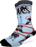Good Luck Sock Novelty Crew Socks for Adults - For Men, Women and Teens