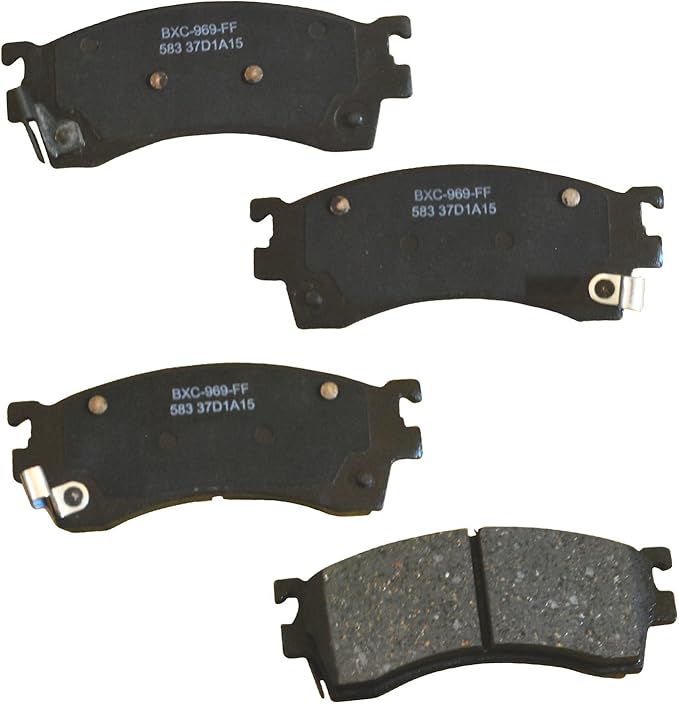 Bendix Premium SBC583 Ceramic Front Brake Pads for Ford Probe 1993, Mazda 626 1993, MX-6 1993