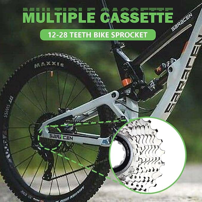 Bike Cassette 10 Speed Cassette Sprockets CS-HG500-10 Bike Sprocket for Mountain Bike Folding Bike Commuter Bike