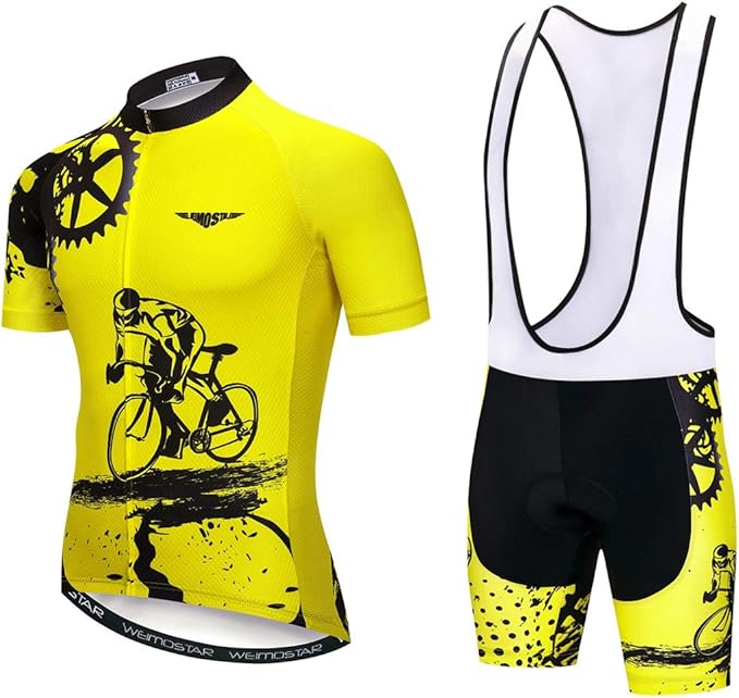 Sportswear Cycling Jerseys Short Sleeve Bike Clothing Bike top Men MTB Jersey Breathable Summer Black