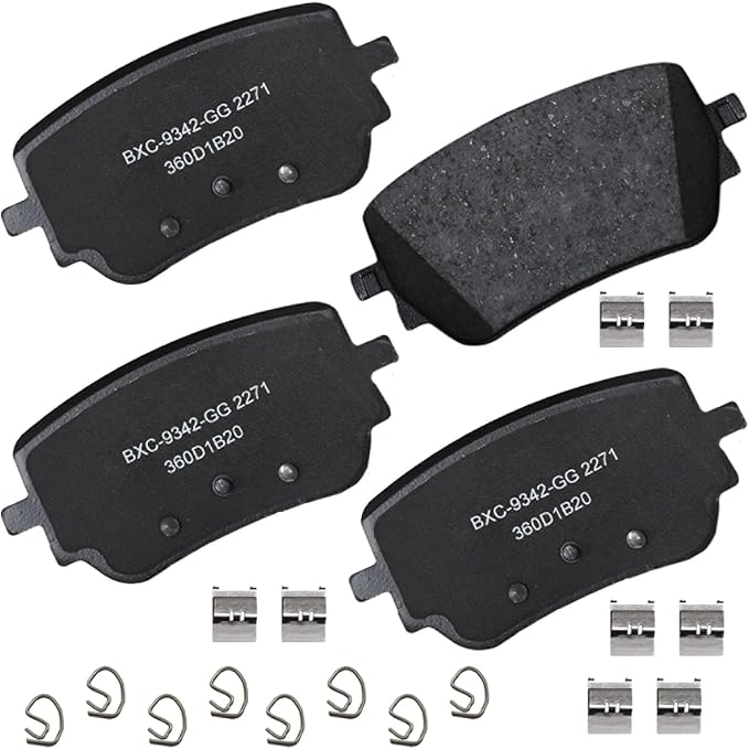 Bendix Premium SBC2271 Ceramic Rear Brake Pads for Select Models Mercedes-Benz A35 AMG,CLA35 AMG,CLA45 AMG,CLA200,CLA250,GLA35 AMG,GLA45 AMG,GLA250,GLB35 AMG,GLB250
