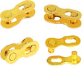 4 Pairs Bicycle Missing Link 1/6/7/8/9/10/11/12 Speed Chain Reusable Steel Bike Chain Link