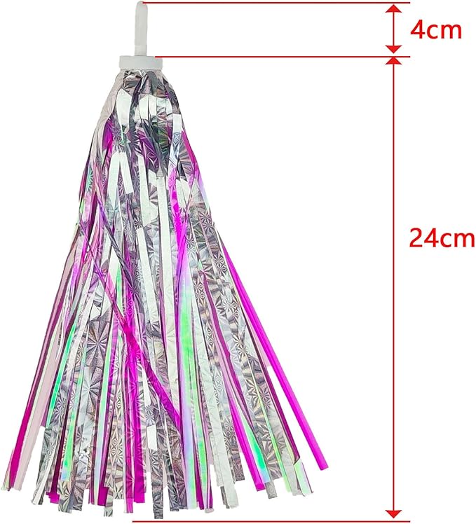 1 Pair Bicycle Bike Handlebar Scooter Streamers,1 Pack Bike Bell and 1 Pair Bicycle Bike Grips