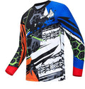 PSPORT Men's Motocross Jersey Long Sleeve Motocross Shirt Men Mountain Dirt Bike Jersey Downhill Riding Racing Clothing Tops