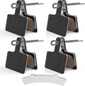 Ceramic Bike Brake Pads Set Compatible for Tektro Shimano TRP Deore Br-M575 B01s Mt200 M525 M515 T615 T675 M505 M495 M486 M485, Mountain MTB Ebike Brake Pads[4 Pieces Brakes+1 Adjusting Tool]