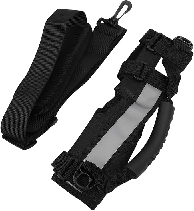 Folding Bike Carry Strap, Dual Mode Hand Shoulder Strap with Folding Bicycles Nylon Webbing Portable Bike Carrier for Commute and City Riding