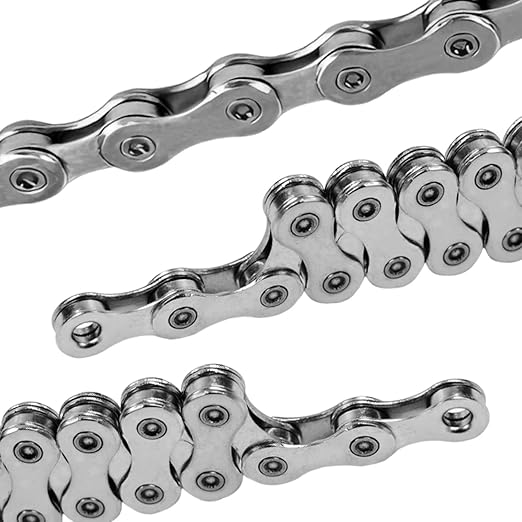 VERKSTAD 11 Speed Bike Chain, Bike Chain 1/2" x 11/128" 118 Links for Road Bike Mountain Bike Racing Cycling