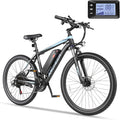 ANCHEER 26" Electric Bike for Adults, [Peak 750W Motor] Electric Mountain Bike, 22 MPH Commuter Ebike, 55 Miles Adults Electric Bicycle with 48V/374Wh Battery, LCD Display, 21 Speed, Front Suspension