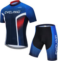 Cycling Jerseys Sets Short Sleeve Bike Clothing Suits Bicycle top Men MTB Jersey Breathable Summer