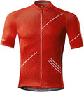 Santic Men’s Cycling Jersey Short Sleeve Bike Shirts for Men Bicycle Jacket with Pockets Breathable & Quick Dry Yorkson