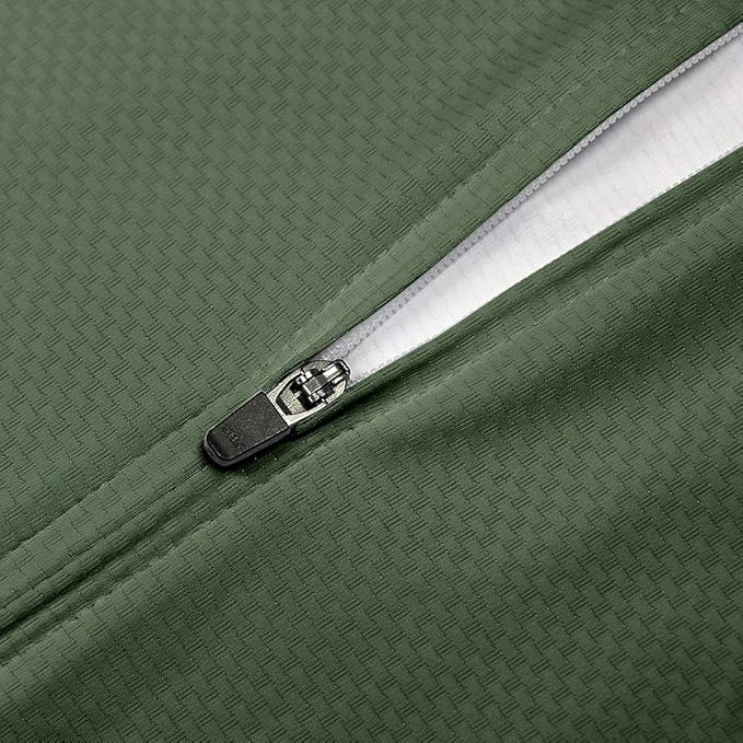 Lo.gas Cycling Jersey Men Short/Long Sleeve Bike Biking Shirts Full Zip with Pockets Road Bicycle Clothes