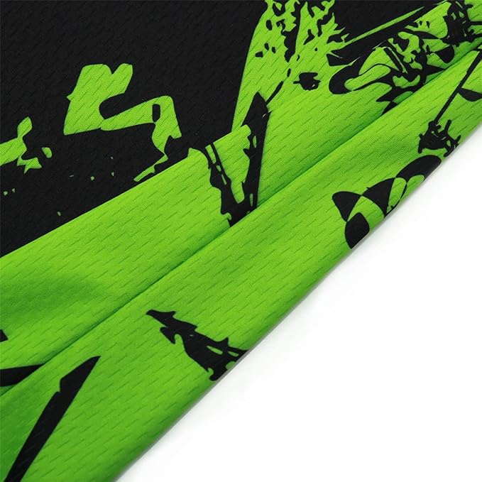 Men's Mountain Bike Jersey Long Sleeve MTB Off-Road Motocross Jersey Quick Dry Downhill&Motocross Shirts