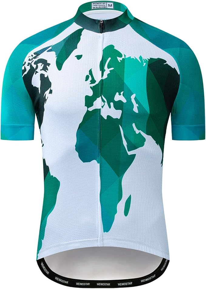 Bike Bicycle Tops Men's Cycling Jerseys Full Zipper MTB Clothing Cycle Clothes