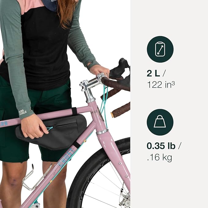 Osprey Escapist On-Bike Wedge Bag, Black