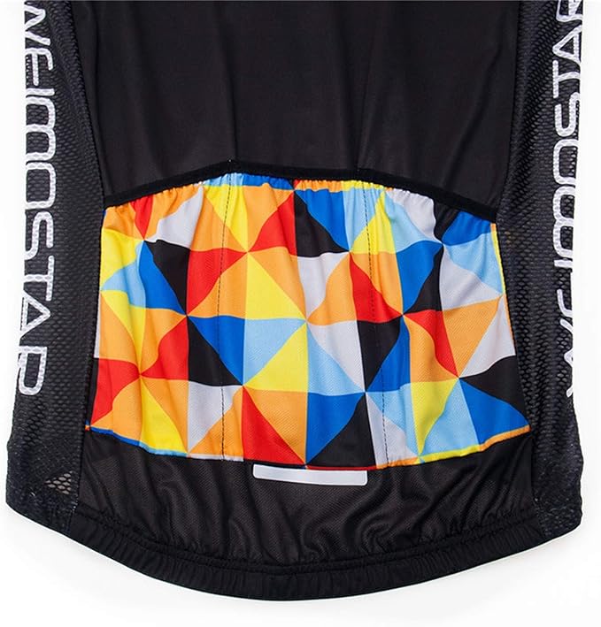 JPOJPO USA Cycling Jersey Men Road Bike Shirt Summer Biking Tops Short Sleeve Bicycle Clothes Cycle Wear Breathable