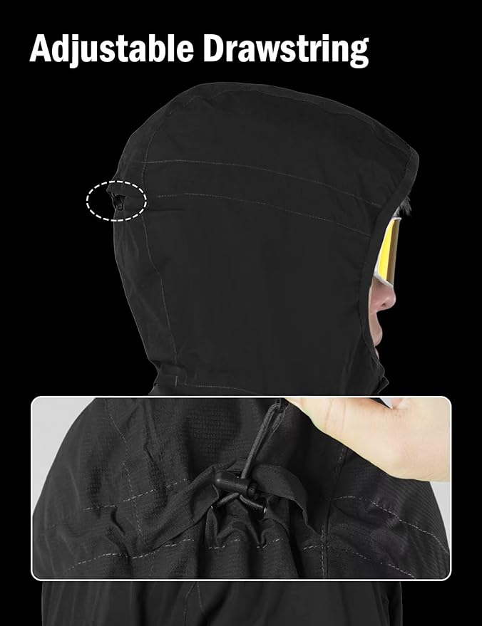 INBIKE Women's Cycling Rain Jackets Waterproof Windbreaker for Running Golf Hiking Camping Hooded Packable Coat