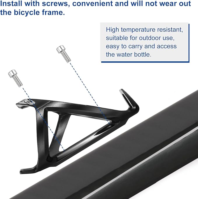 HARFINGTON Bicycle Water Bottle Holder Lightweight Universal Bike Bottle Cages Cycling Cup Holder for MTB Mountain Road Gravel