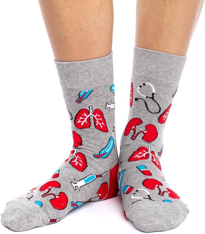 Good Luck Sock Novelty Crew Socks for Adults - For Men, Women and Teens