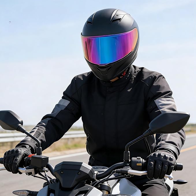 Helmet Visors Face Shield Replacement,For Assault/Rapid/Stream Helmet Visor Accessories (Rainbow)