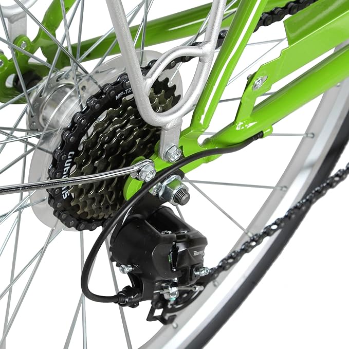 Tracer Osaka Hybrid Bikes for Women/Men,Steel Frame, 7-Speed/Inter-3 Speed, 700c Wheels,City Bike,Comfort Bike,Commuter Bike,Womens Bike Multiple Color