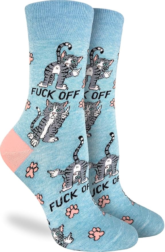 Good Luck Sock Novelty Crew Socks for Adults - For Men, Women and Teens
