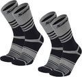 Santic Men's & Women's Cycling Socks Cotton Running Hiking Soccer Socks Crew Athletic Anklets