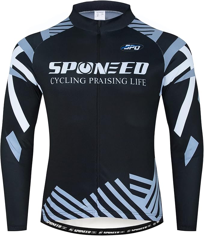 Men's Cycling Cothing Sets Long Sleeved Bicycle Jersey and Pants Kits Road Bike Cyclist Wear
