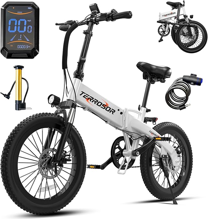 Electric Bike for Adults, 26" Commuter Ebikes with 7-Speed Gears, 25MPH Lightweight E Bike, 720W Peak Motor, 375Wh Removable Battery, 50 Miles Range, Electric Mountain Bicycle for All Terrain