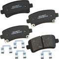 Bendix Premium SBC1430VR Ceramic Rear Brake Pads for Select Models Buick Allure, LaCrosse, Regal, Cadillac XTS, Chevrolet Impala, Malibu, Malibu Limited, Saab 9-5
