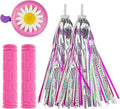 1 Pair Bicycle Bike Handlebar Scooter Streamers,1 Pack Bike Bell and 1 Pair Bicycle Bike Grips