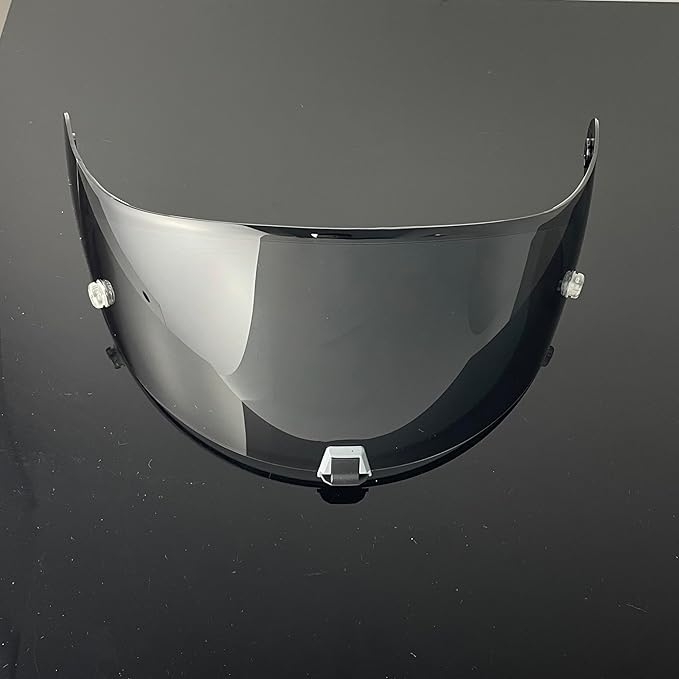 T520 Motorcycle Helmet Visor Replacement Compatible with Scorpion EXO T520/R1 Air/ST1400 UV Protection Anti-Scratch (Deep Black-For Day)