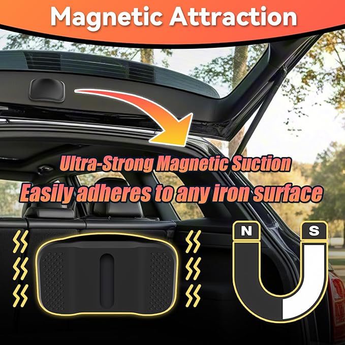 Real-Time Mini GPS Vehicle Tracker - Weatherproof Magnetic Design - No Monthly Fee - Compatible with Android & iOS - Top Hidden Car Tracker for Global Coverage