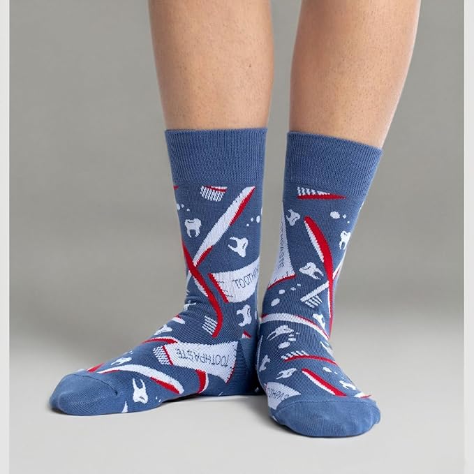 Good Luck Sock Novelty Crew Socks for Adults - For Men, Women and Teens