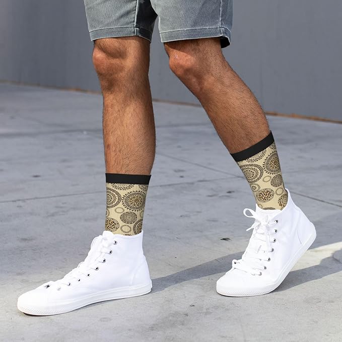 Crew Athletic Socks Funny Crazy Casual Sports Novelty Dress Socks for Women Men Running Hiking