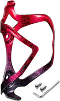 Bike Water Bottle Holder Bicycle Cage for Mountain Road MTB Gravel Adult Bikes Cycling Universal Carrier Rack 1 Pack Aluminum Alloy Ultralight Kettle Drink Accessories Red