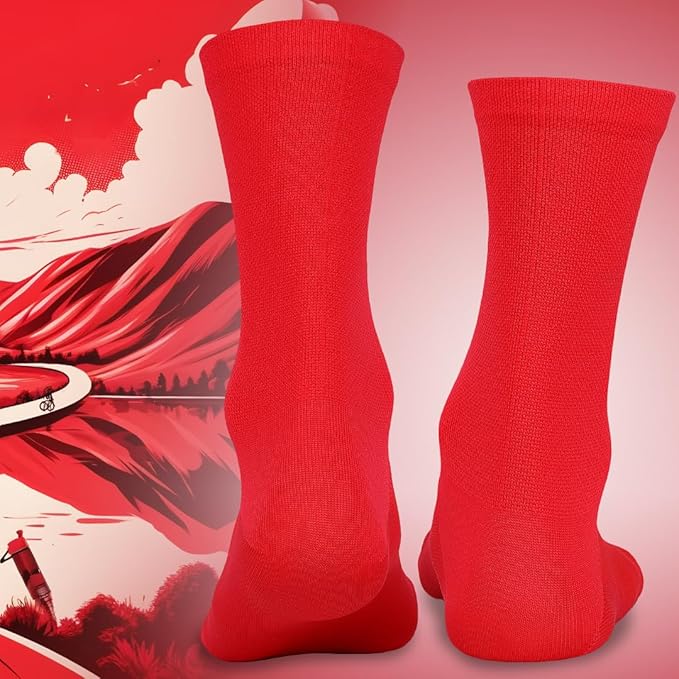 TODO PRO Cycling Socks - Breathable Bike Socks for Men and Women