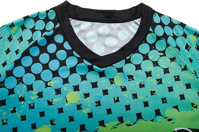 Men's Racing Shirts Summer Motocross Jersey Bicycle Sportswear MTB Jersey Long Sleeve Mountain Bike Clothes