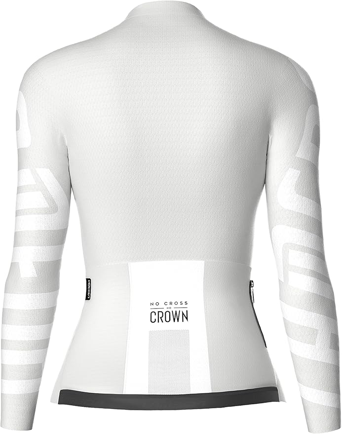 LAMEDA Cycling Jersey Women Long Sleeve, Breathable Bike Jersey with Pockets, Bike Shirts for Bicycle Road Biking Riding