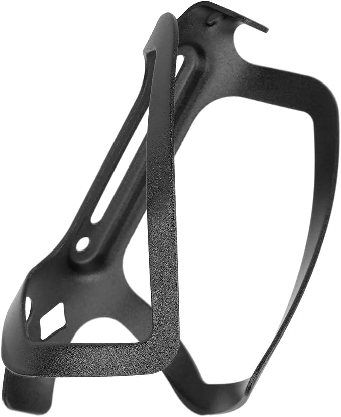 Aluminum Alloy Cage Cage Bouteille, Light Support for Folding Bikes on Road, Black Accessories (Black)