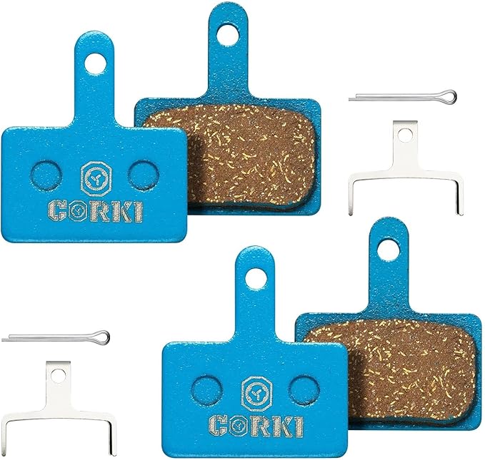 2 Pairs Brake Pads for TRP Tektro Shimano Deore Br-M575 M525 M515 T615 T675 M505 M495 M486 M485 M475 M465 M447 M446 M445 M416 M415 M395 M375 M315 M355 C601 C501(Resin,Semi-Metallic,Sintered Metal)