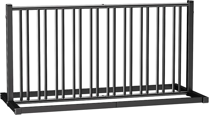 GIOTORENT Outdoor Bike Rack, 19-Capacity Double-Sided Floor Bicycle Rack for Garage School Business, 61" Heavy-Duty Carbon-Steel Bike Parking Rack with Anti-Rust Coating, Black