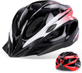 Adult Bike Helmet for Commuting and Cycling, Bicycle Helmet with Rechargeable Rear LED Light & Magnetic Goggles & Removable Sun Visor, Mountain and Road Bicycle Helmets for Men and Women 3 in 1