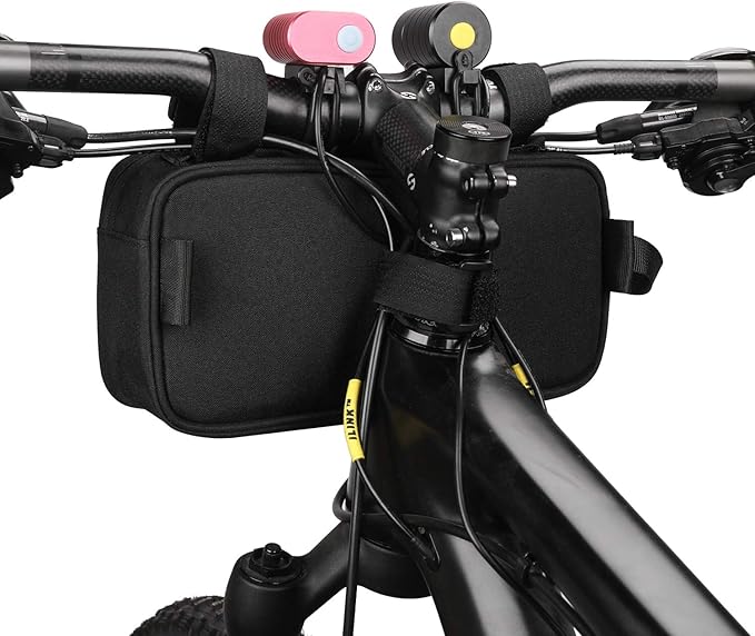 Rhinowalk Multifunction Bike Handlebar Bag Front Bag 3L Bicycle Frame Bag Waterproof Shoulder Bag Handbag Waist Bag