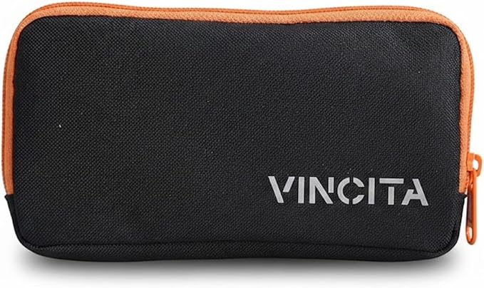 Vincita Essentials Case Tarpaulin - Cycling Wallet Made from Tough Water-Repellant Fabric -Storage Pouch - For Road Bike Cyclist to Store Spare Tubes, Keys, Cards and Phone