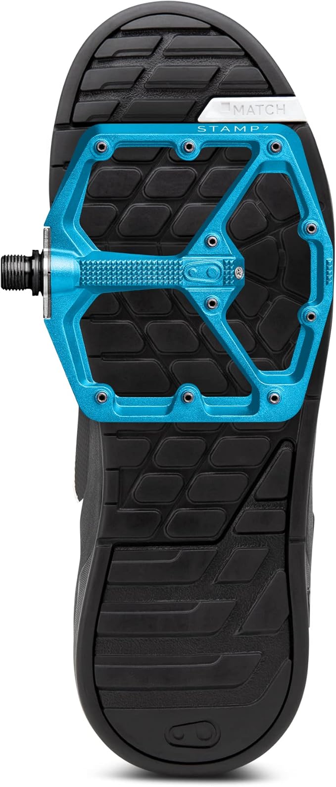 Crankbrothers Stamp Flat MTB Pedals - Size-Specific, Lightweight, Versatile, Durable Bike Pedals