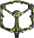 Crankbrothers Stamp Flat MTB Pedals - Size-Specific, Lightweight, Versatile, Durable Bike Pedals