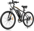 Electric Bike for Adults 750W Peak Motor, 26 Inch Mountain E-Bike with 48V Removable Battery, 7-Speed, Front Fork Suspension, Commuter Electric Bicycle with 25MPH and 40-55Miles PAS Range
