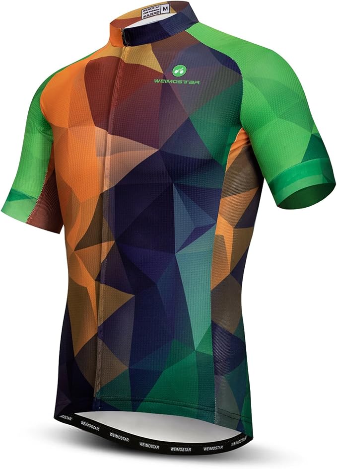Hotlion Summer Cycling Jersey Men Mountain Bike Jersey Quick Dry Bicycle Shirt Short Sleeve Cycling Clothing